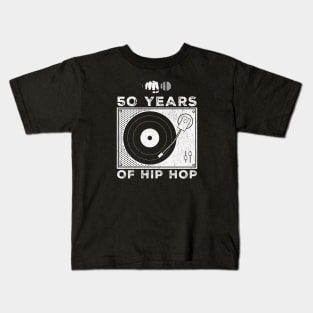 50 Years Of Hip Hop - music lovers Kids T-Shirt